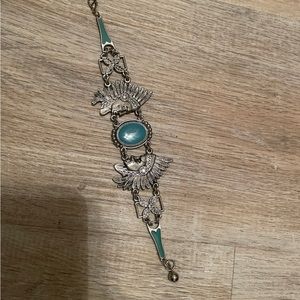 Indian head bracelet